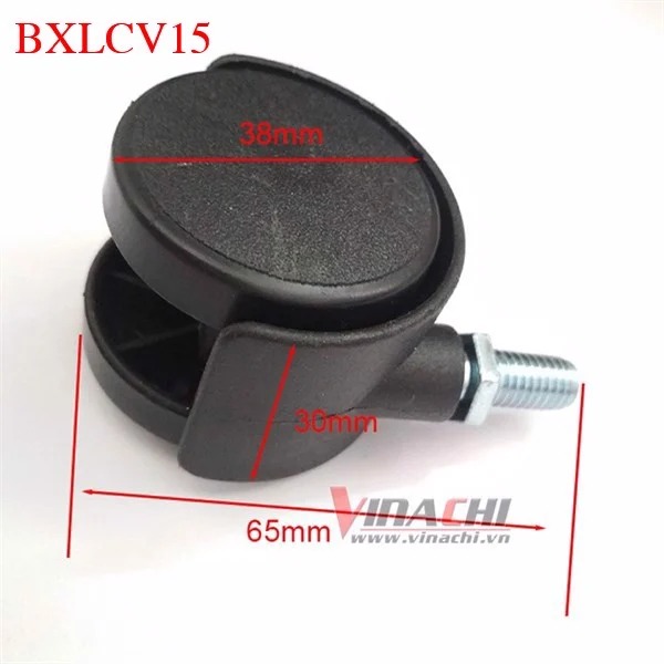 Bánh xe lăn chốt vặn - 38mm - 1 cái