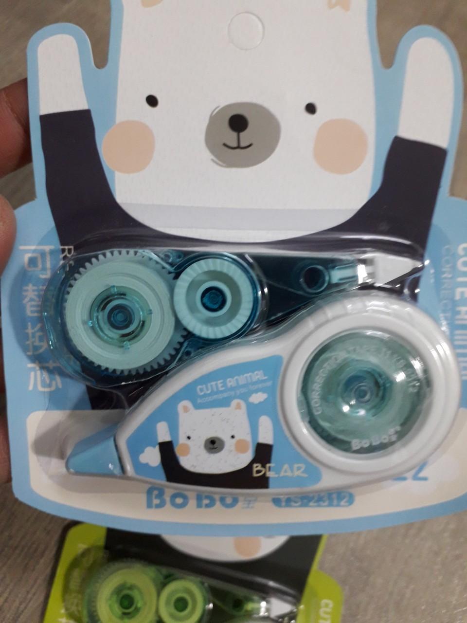 Bút xóa kéo đôi 1 vỉ