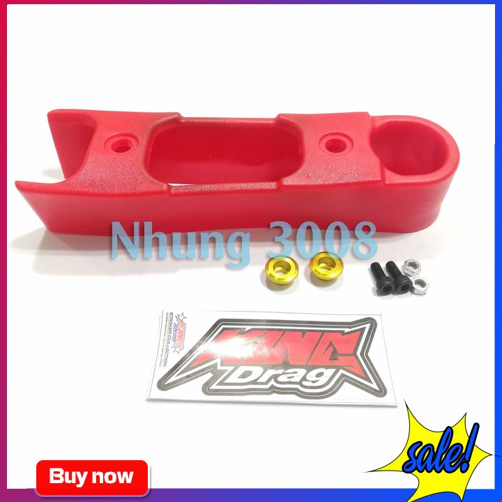 [HCM]Cao Su Gấp King Drag cho xe máy Exciter 150 Loại Ngắn Khoan Gắp