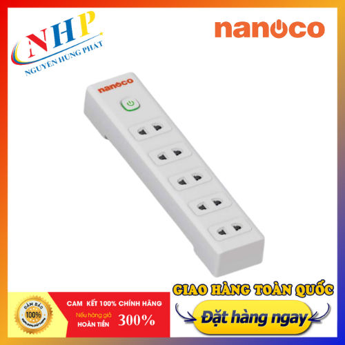 Ổ Cắm Có Dây Nanoco NES5215-3 15A - 250V 3750W
