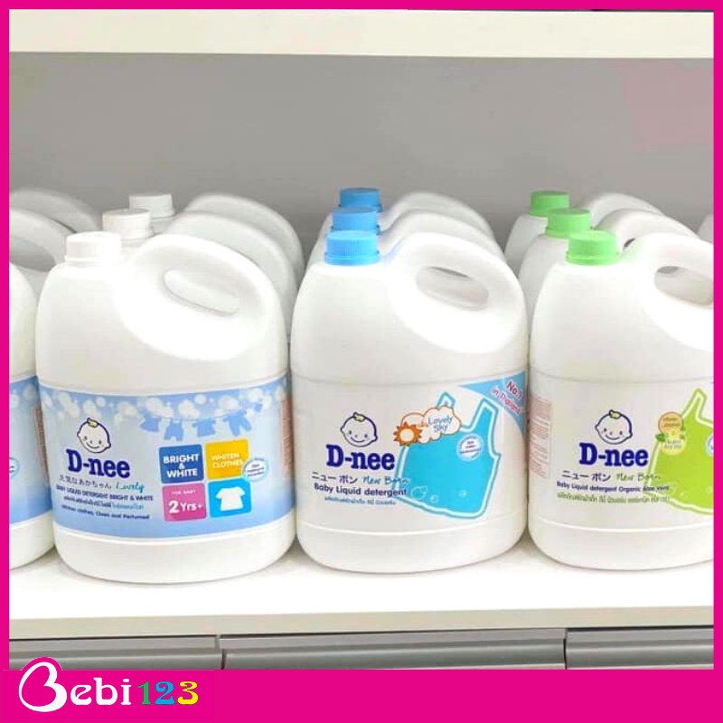 Nước giặt quần áo em bé Dnee Can 3000ml cho bé