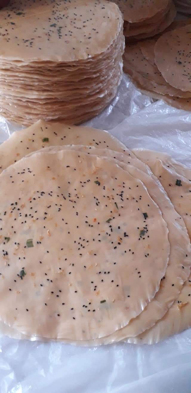Bánh tráng tôm hành ngon lắm khách ơi 10 cái