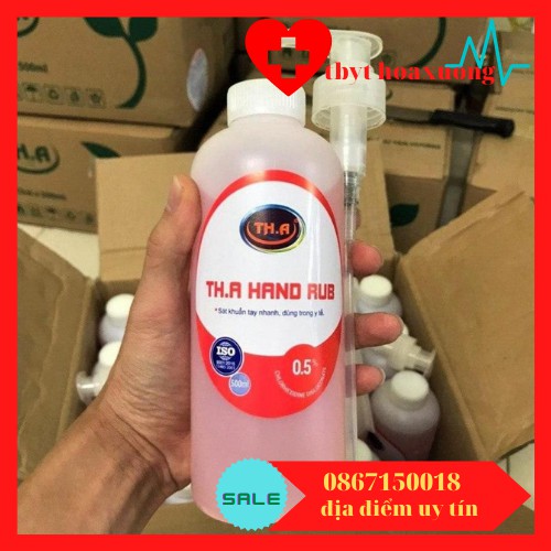 [GIÁ RẺ] Dung dịch sát khuẩn tay nhanh TH.A Hand Rub 1 lít