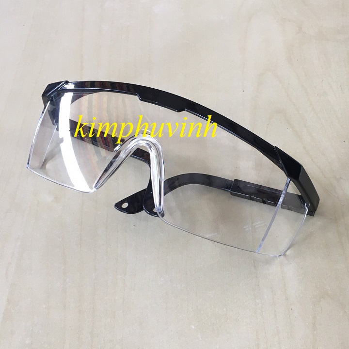01 CÁI (MÀU TRẮNG) - MẮT KÍNH BẢO HỘ LAO ĐỘNG - MẮT KÍNH THỢ HÀN - MẮT KÍNH CHỐNG BỤI
