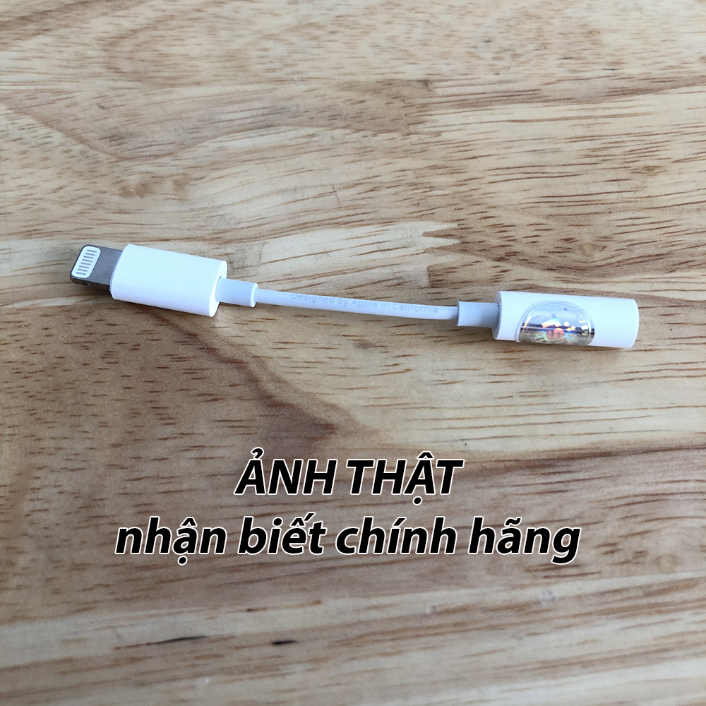 Jack Chuyển Cổng Lightning Sang 3.5mm iPhone Zin Bóc Máy