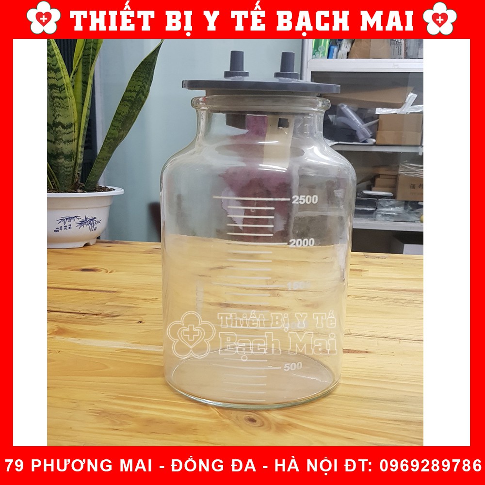 Bình đựng dịch cho máy hút dịch 2 bình 2500ml các loại