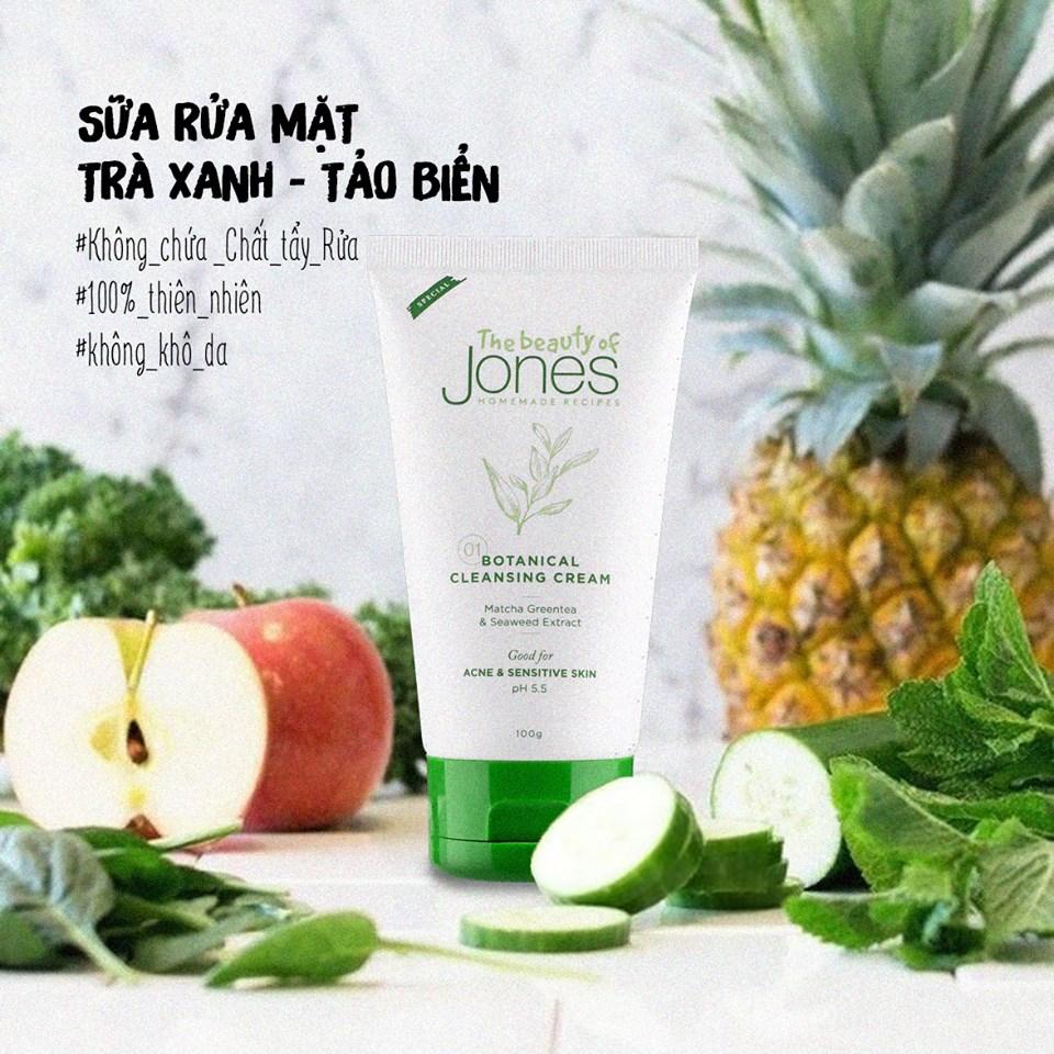 [HCM]Sữa rửa mặt cho nam Botanical Cleansing Cream 100g