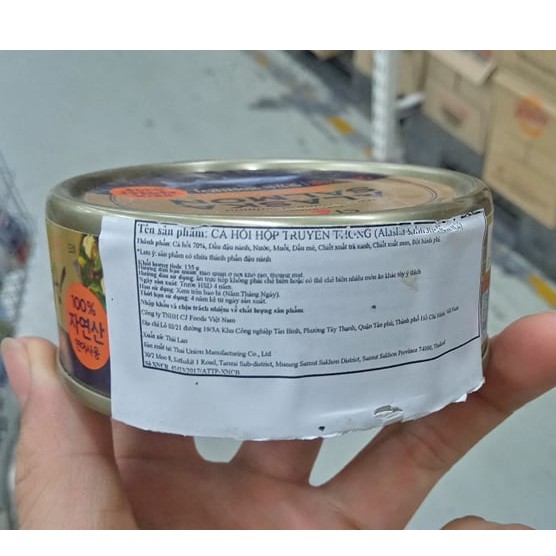 Cá Hồi Đóng Hộp 135G