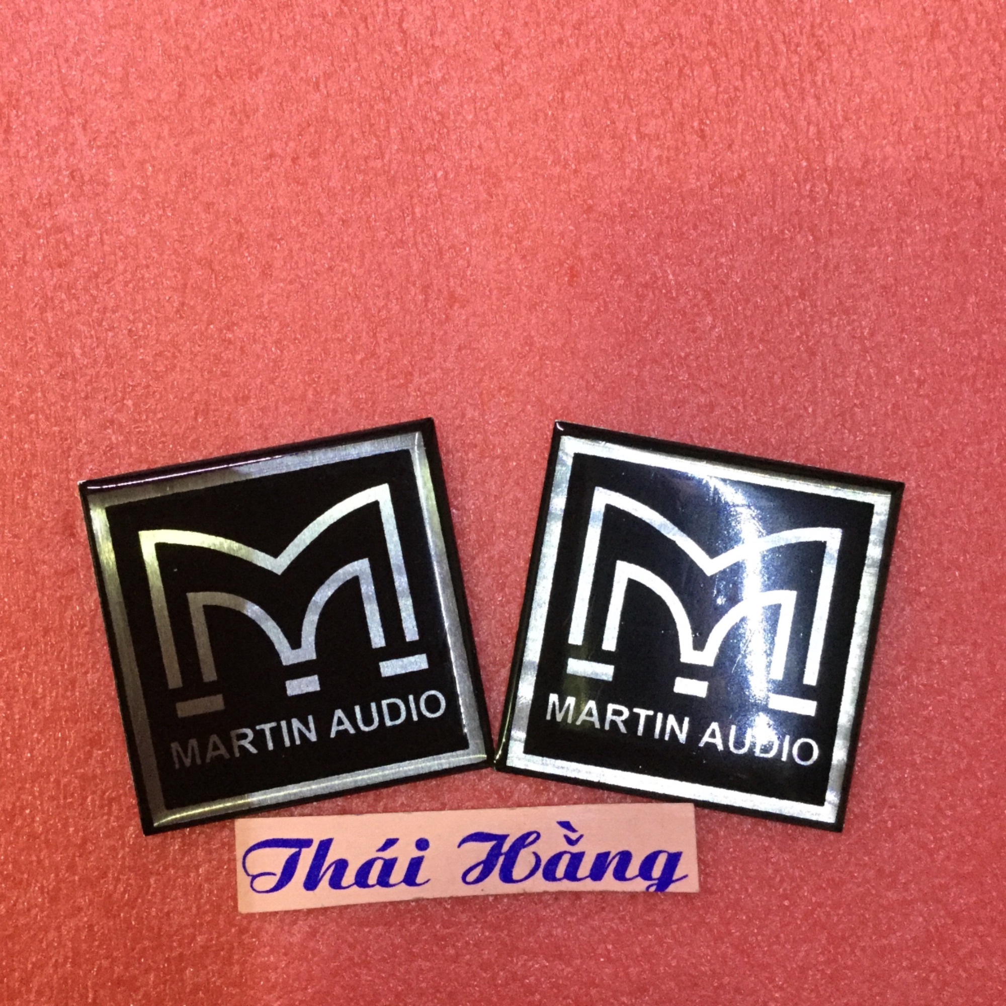 1 đôi tem chữ nhôm m -martin audio