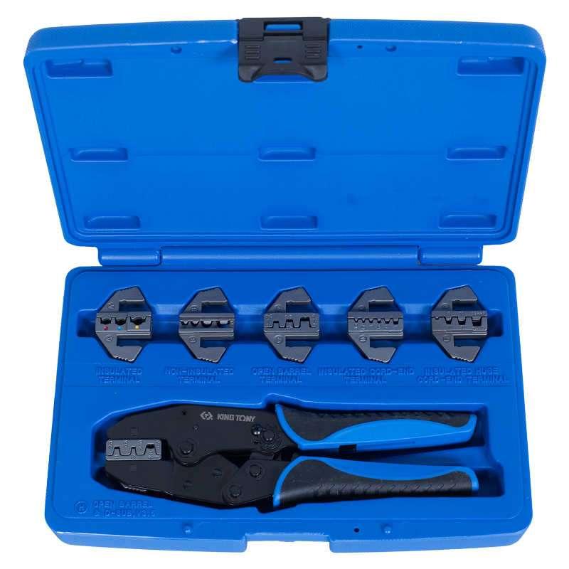 Bộ kìm bấm cos 6 chi tiết Kingtony 42107GX