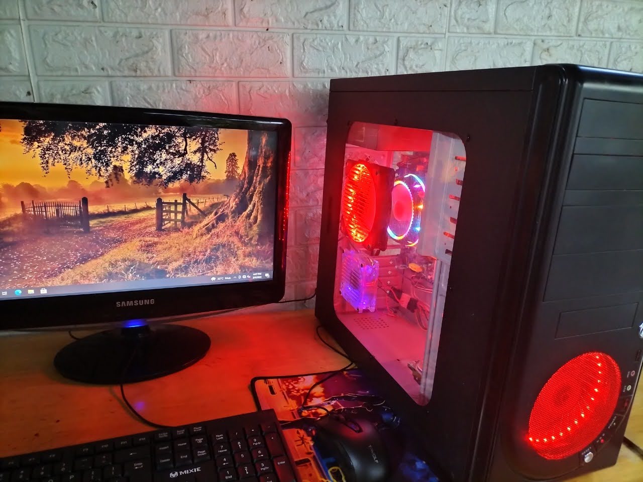 Bộ PC GAMING Chơi Game, Case Thùng LED Đẹp.