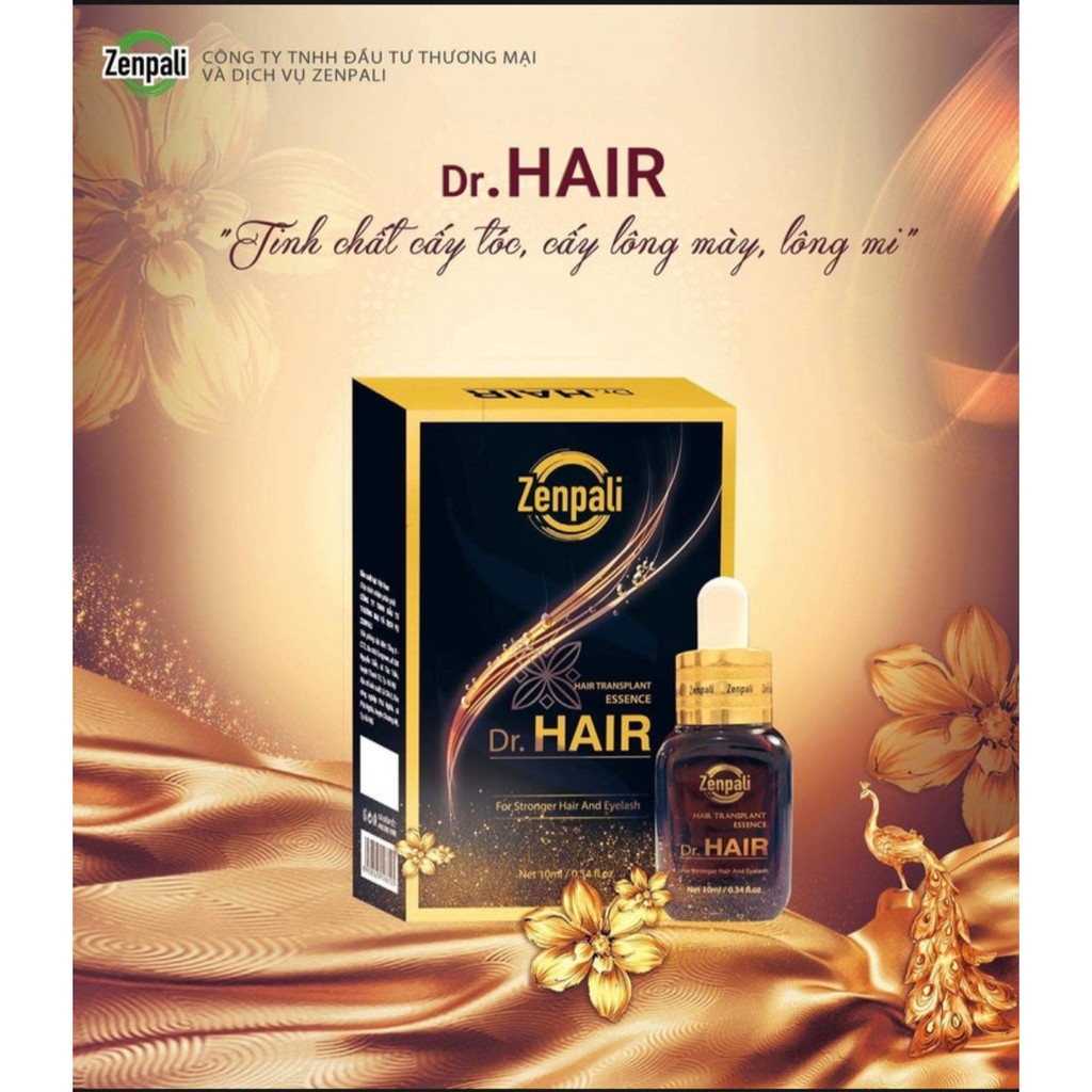 [CHÍNH HÃNG] Tinh Chất Dài Mi Mọc Tóc Dr Hair Zenpali 10ml
