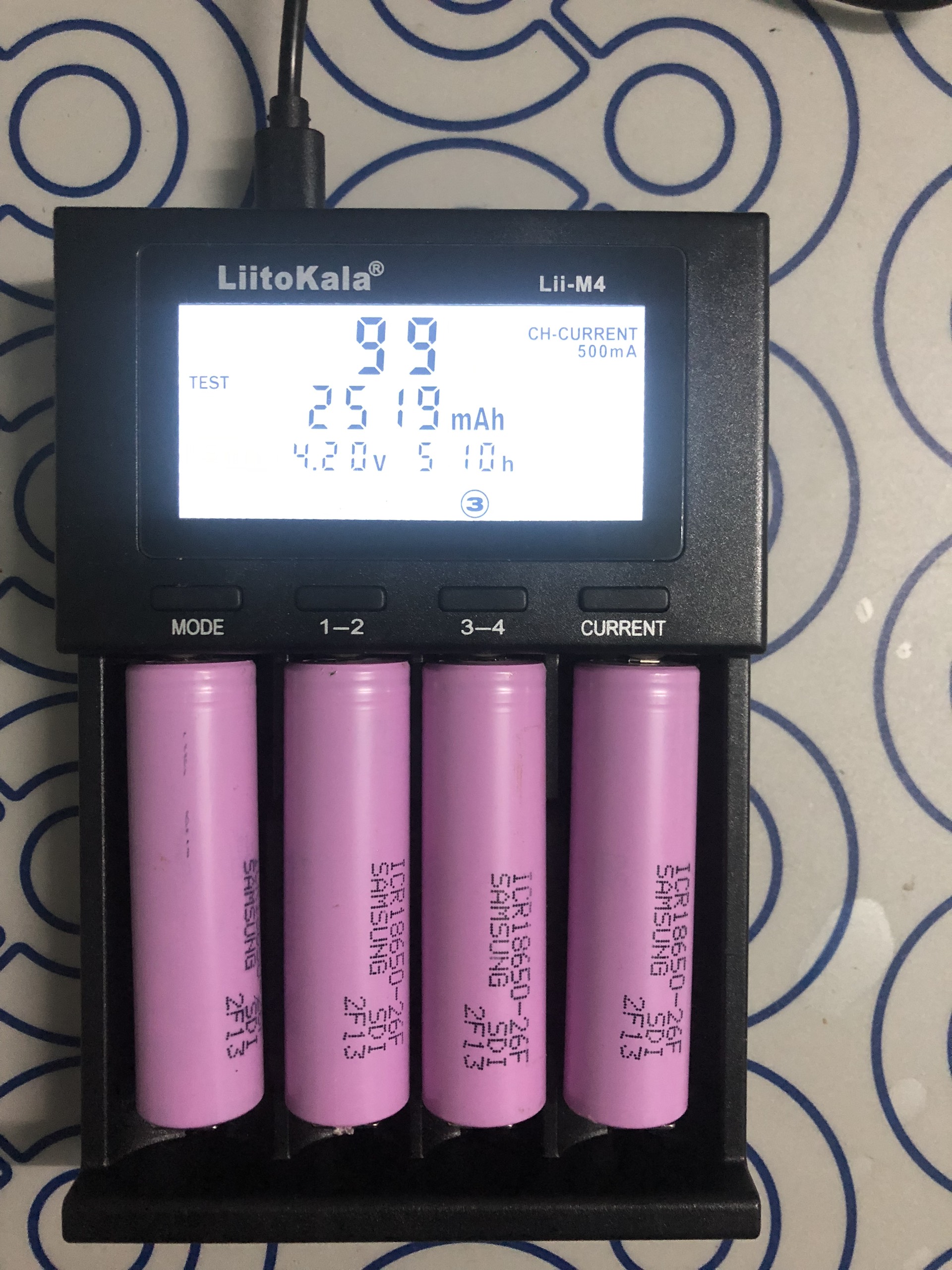 PIN ICR18650 SAMSUNG 2600mah tháo máy