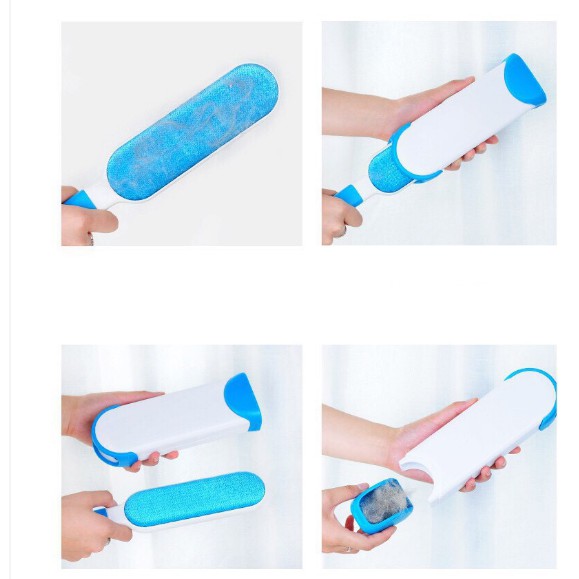 [Giá sốc] Cây lấy lông chó mèo tĩnh điện, lăn bụi đa năng