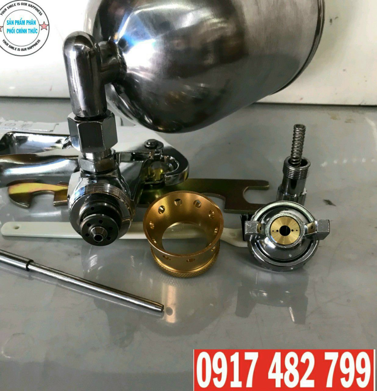 [HCM]DỤNG CỤ PHUN SƠN ĐẶC W77 IWATA BÉC 4.0