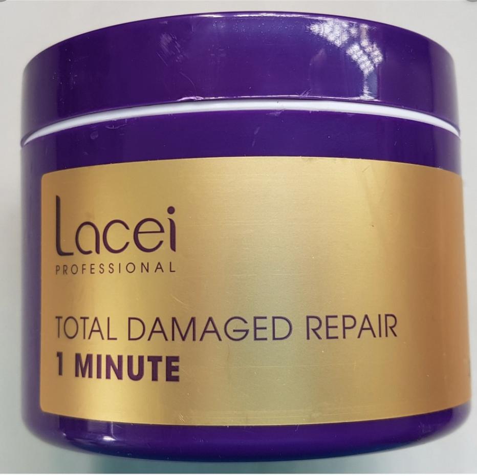 Kem ủ tóc phục hồi 1 phút lacei total damaged repair 1 minute 300ml