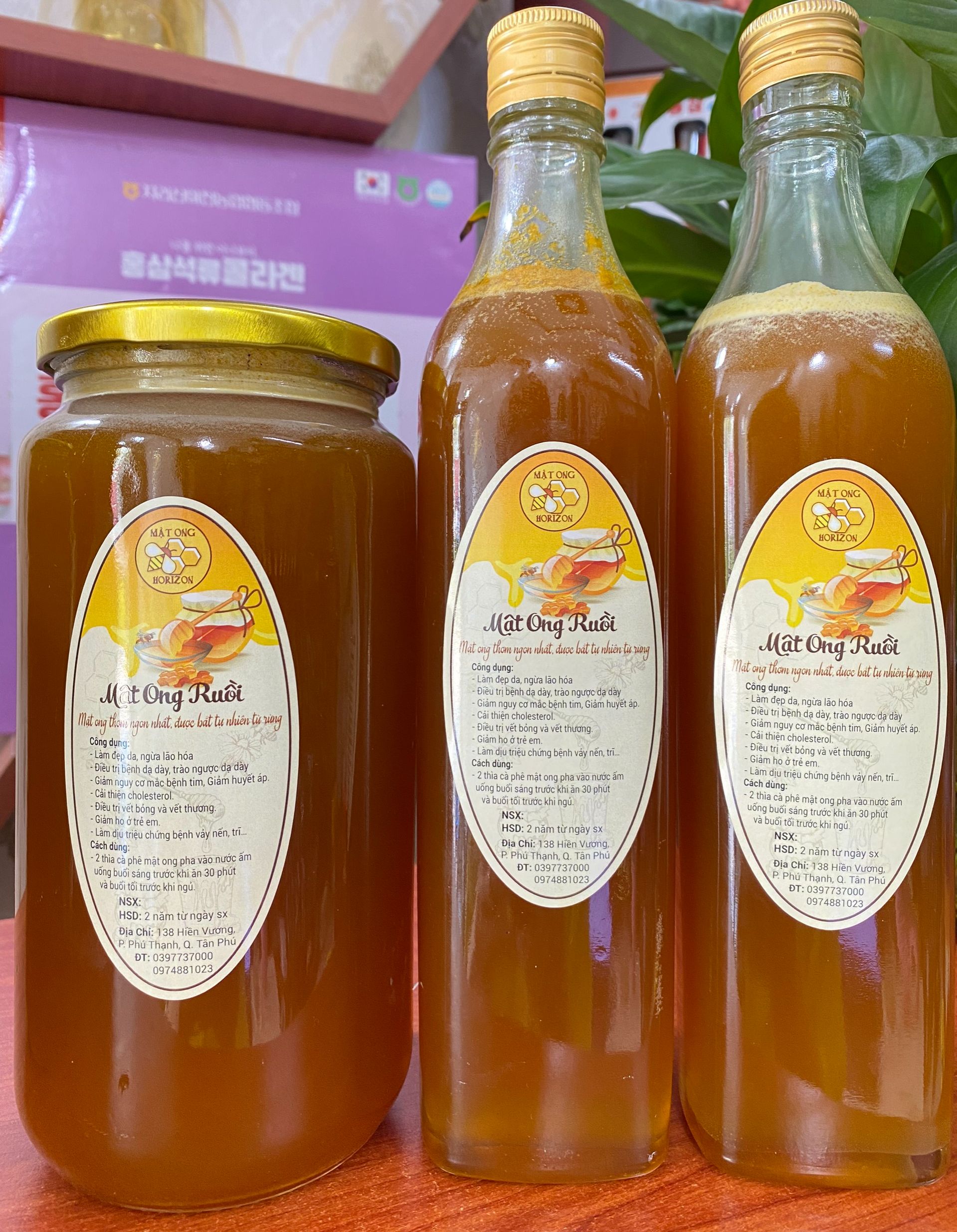 Mật ong ruồi rừng thiên nhiên