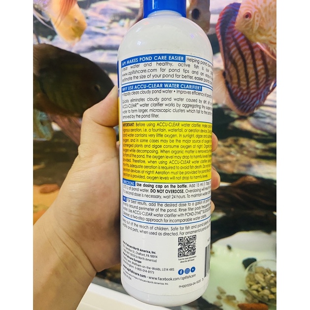 API® POND ACCU-CLEAR: dung dịch làm trong sạch nước bể cá tức thì