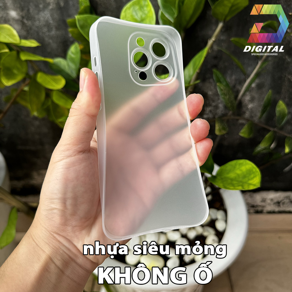 Combo of 2 Ultra Thin Unibody Matte Clear Cases for iPhone 15 Pro Max