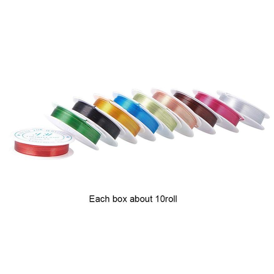 Bộ 10 cuộn kẽm sắc màu 0.8mm.