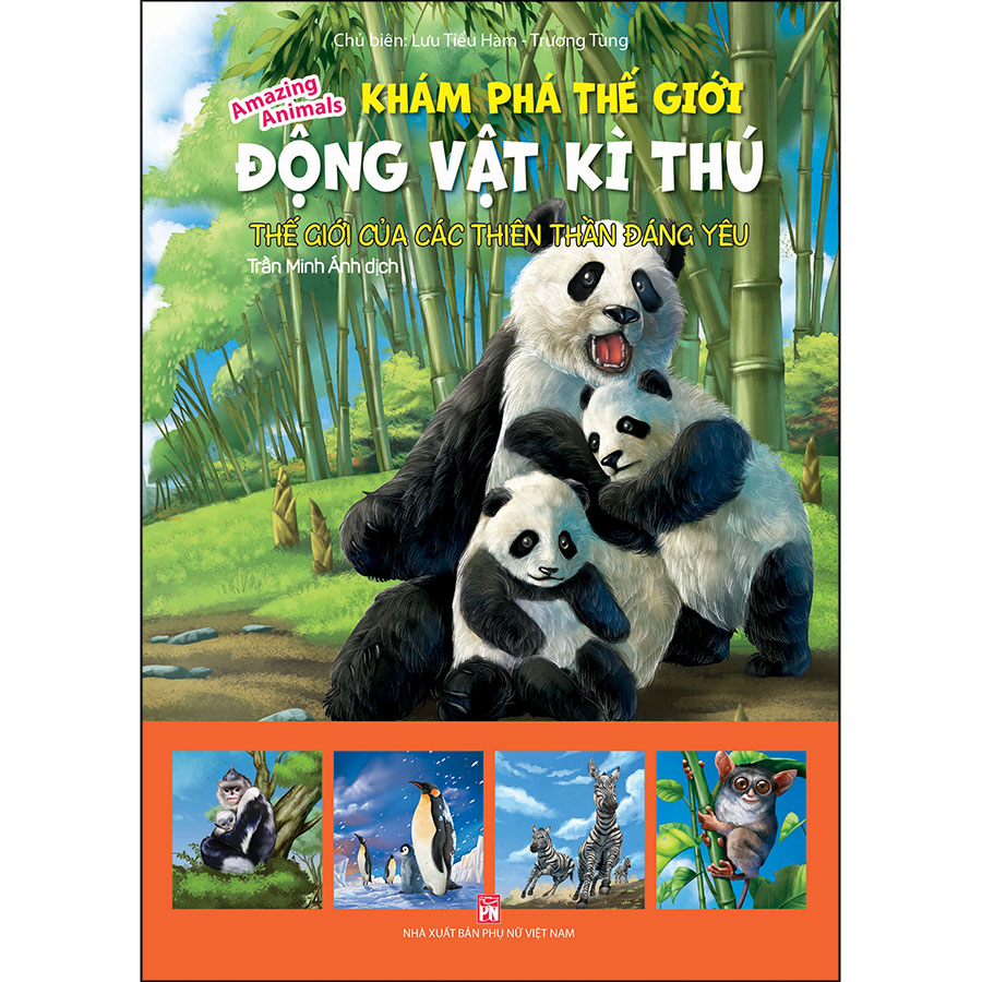 Sách - Combo khám Phá Thế Giới Động Vật Kì Thú (4 cuốn) (PN)