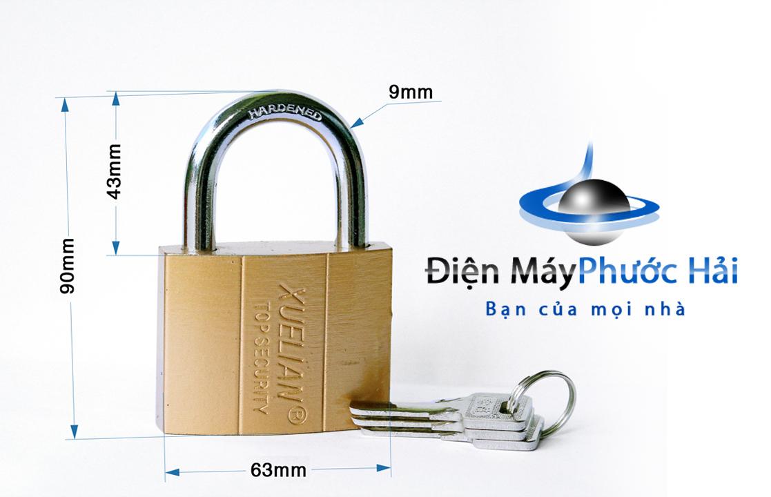 Ổ khóa cửa 63mm