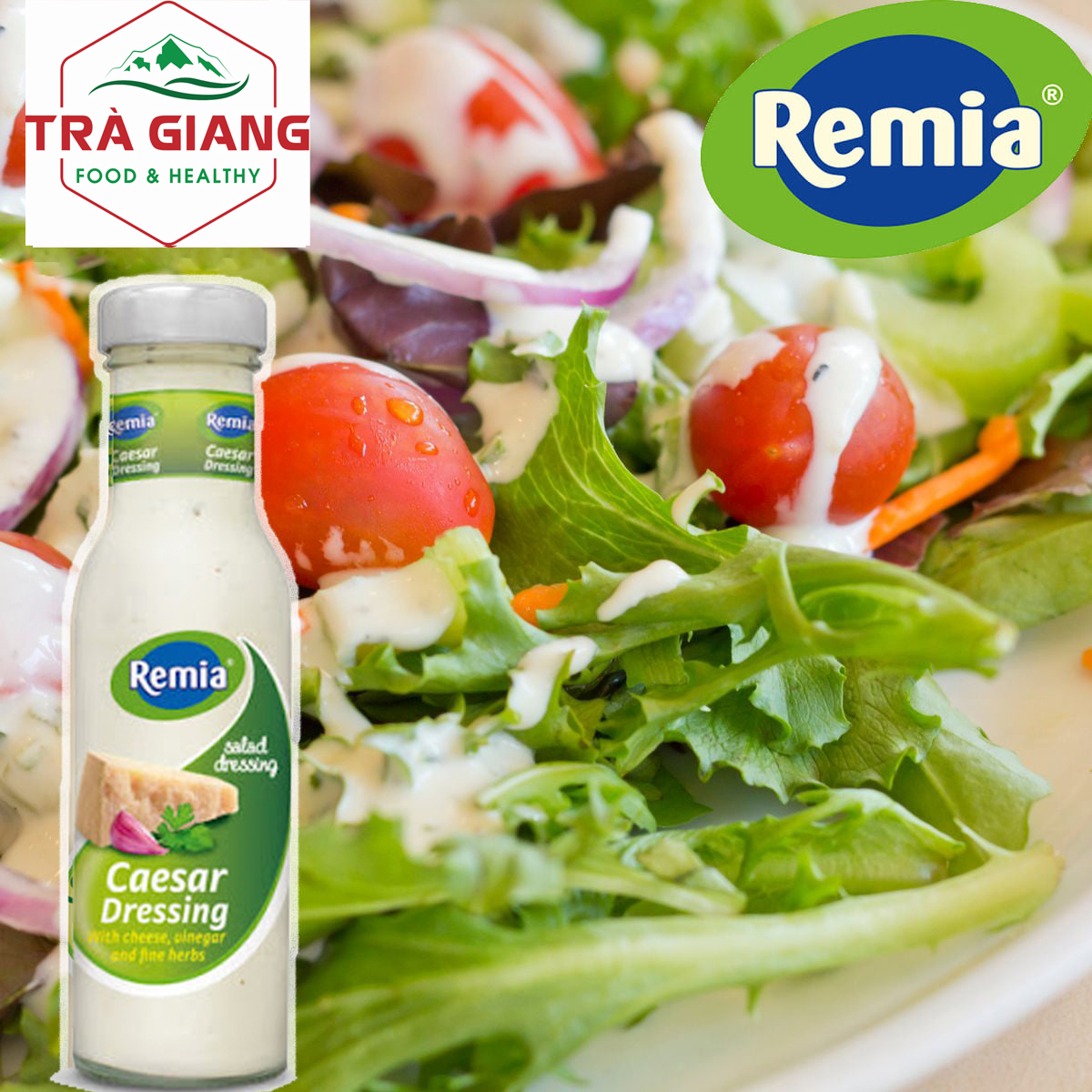 Sốt trộn Remia Salad Cream Dressing 250ml