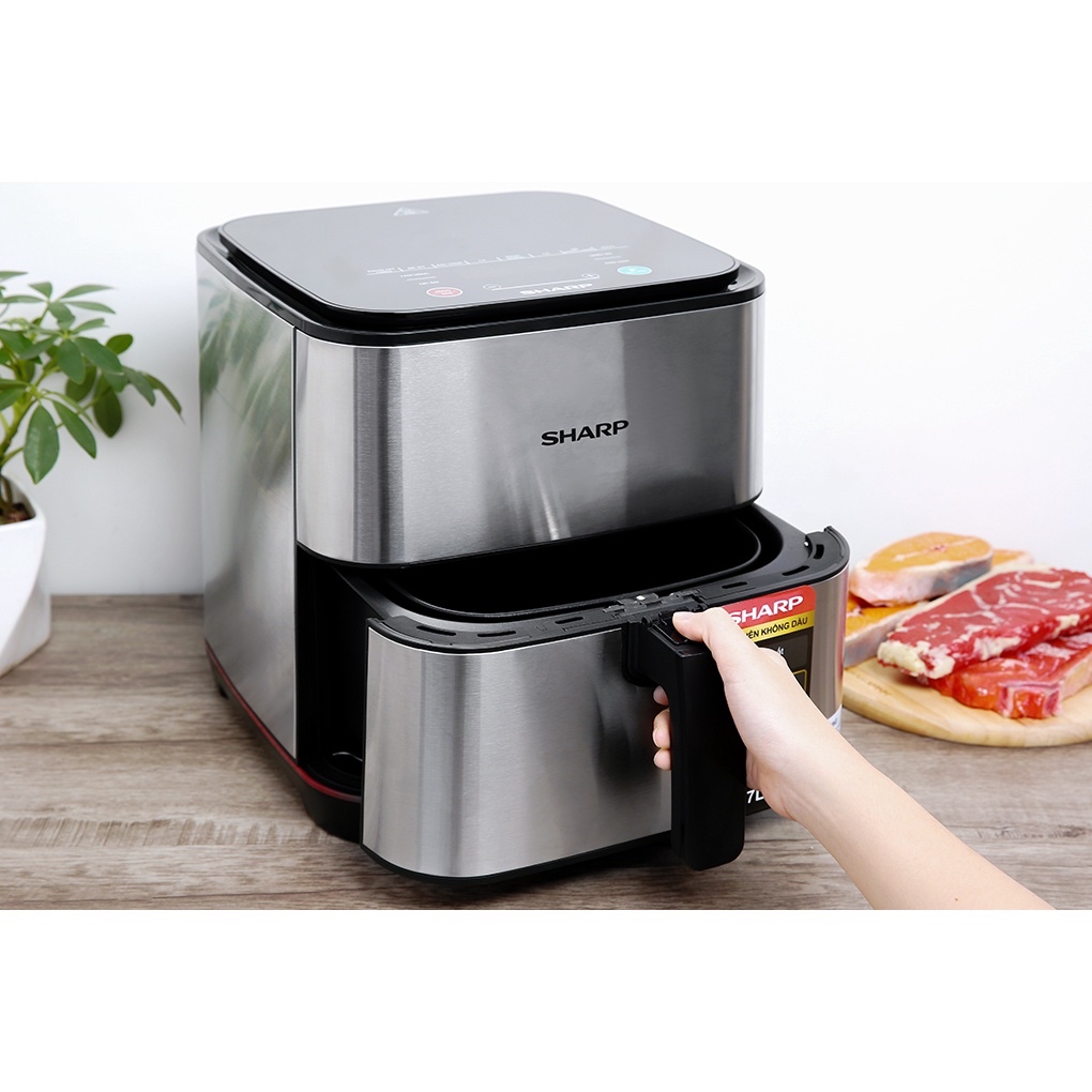 [Sharp AF70EV] Nồi chiên không dầu Sharp KF-AF70EV-ST 7 lít