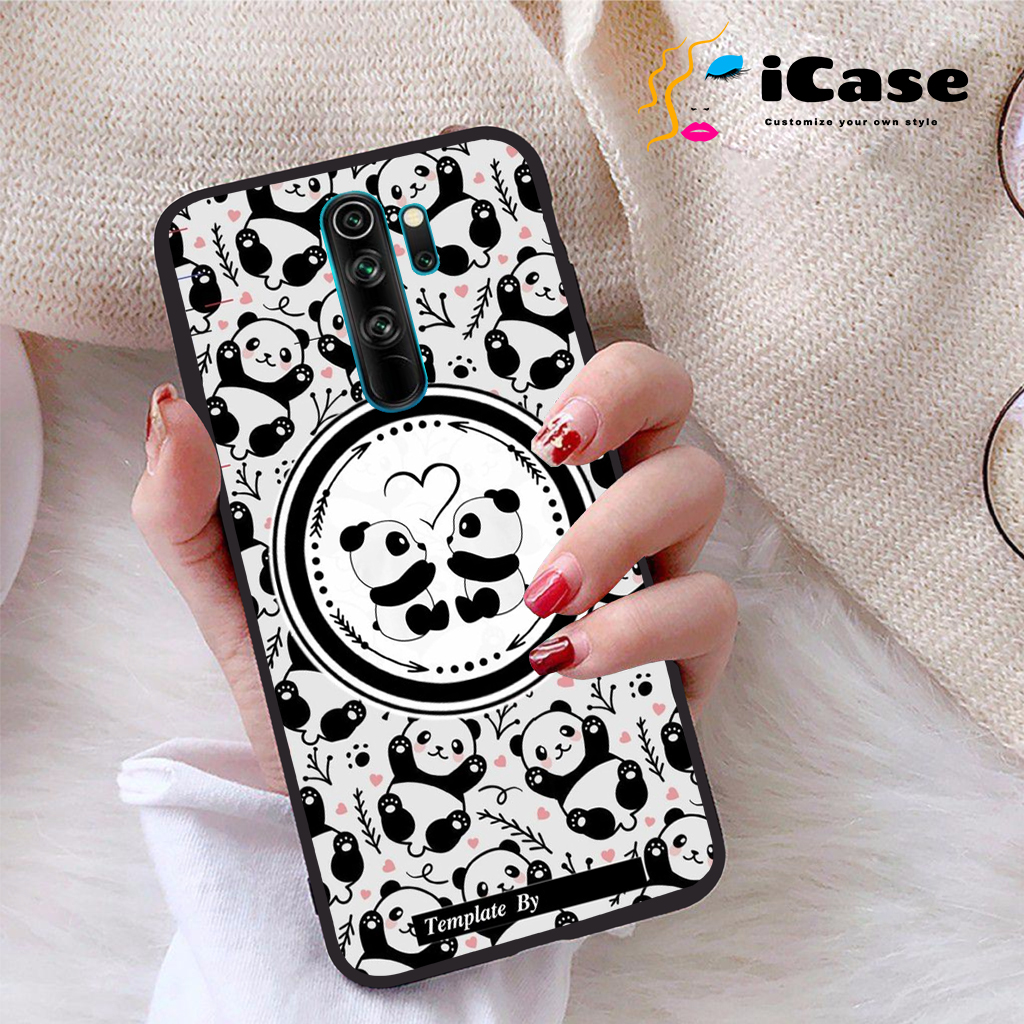 Ốp lưng Xiaomi Redmi Note 8 Pro viền dẻo TPU BST Panda
