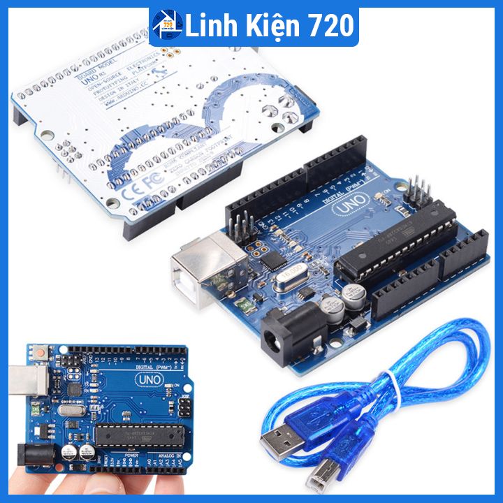 Kit Arduino Uno R3 Atmega 328P