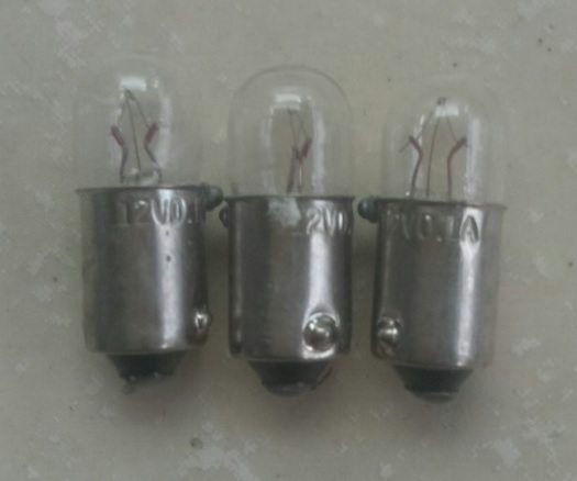 BÓNG ĐÈN SỢI ĐỐT ĐUÔI GÀI 9MM BA9S 12V 0.1A