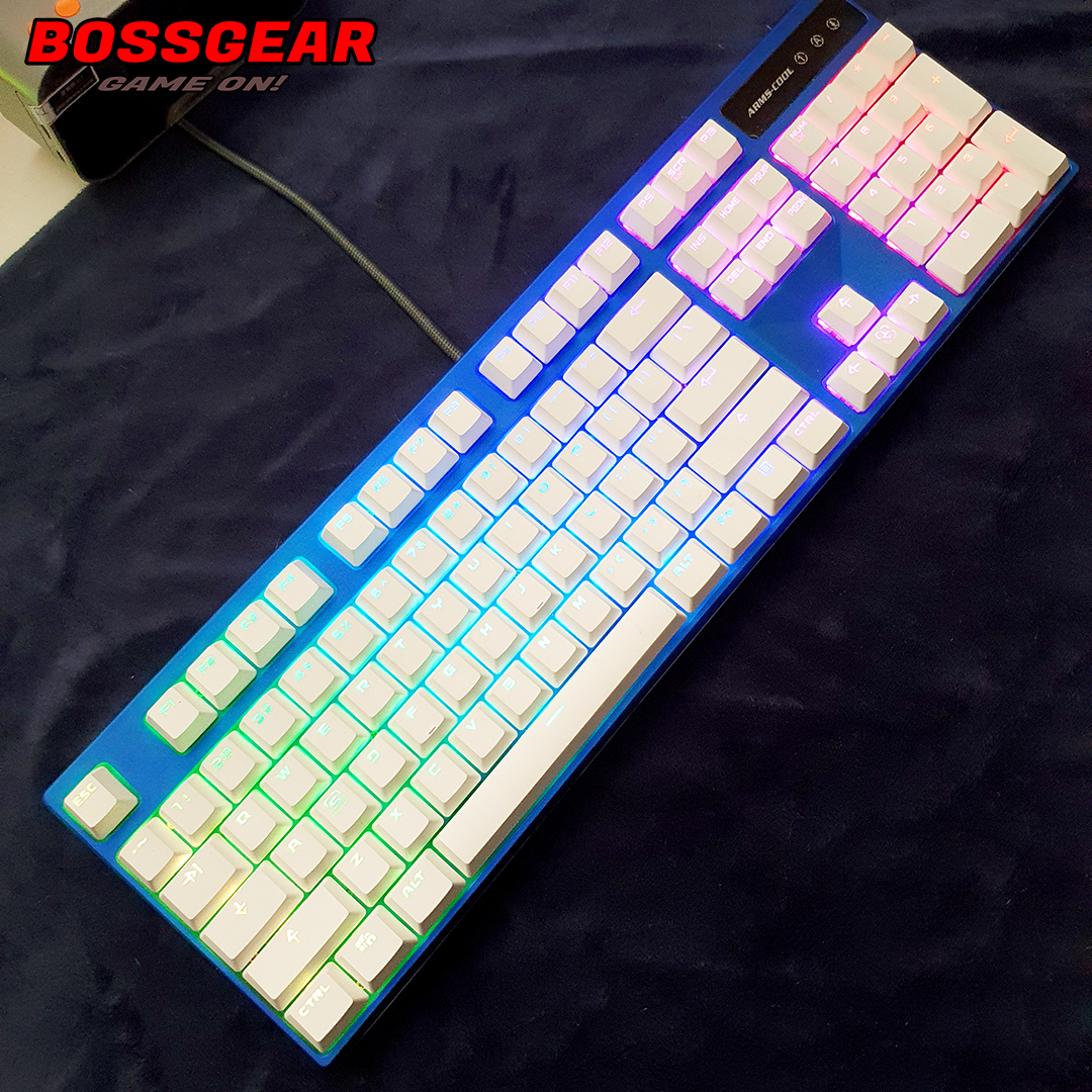 Bàn Phím Cơ Armscool HK107 RGB ( Blue Switch, LED RGB )