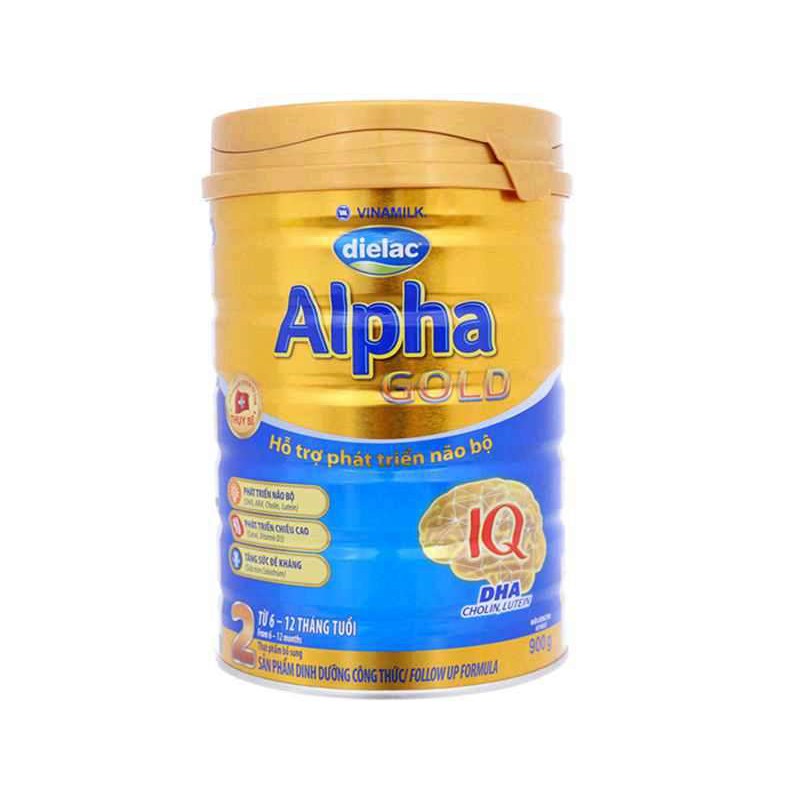 Sữa bột Vinamilk Dielac Alpha Gold Step 2 (900g)