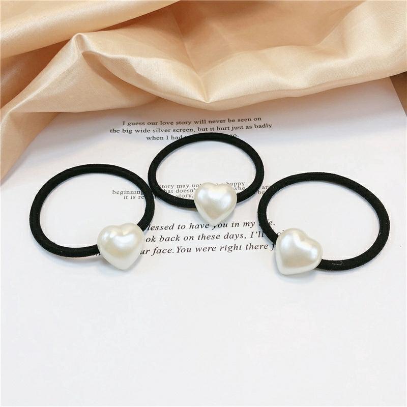 CỘT TÓC 01 THUN - CỘT TÓC TIM - CỘT CHÙM PHA LÊ