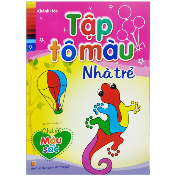 Fahasa - tập tô màu nhà trẻ - màu sắc