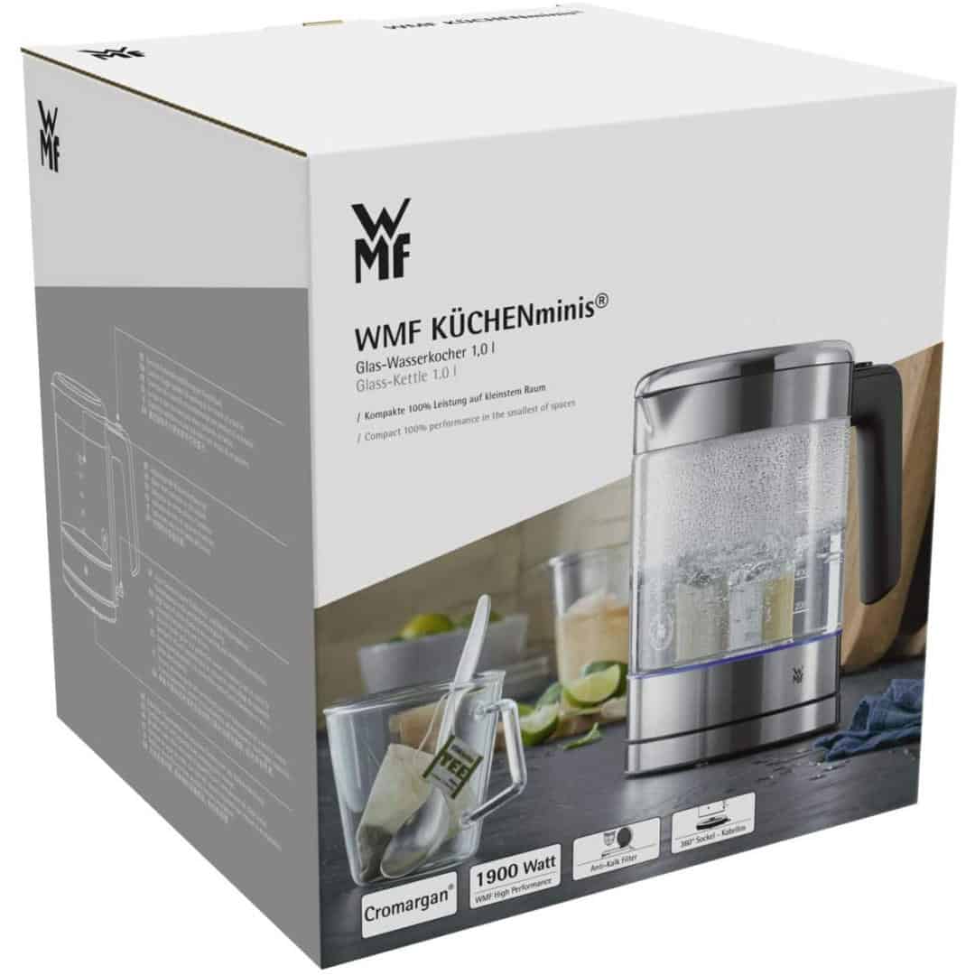 Ấm siêu tốc WMF KÜCHENminis Glas Wasserkocher 1L
