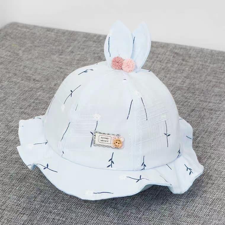 MŨ VẢI HOA CHO BÉ 3 THÁNG ĐẾN 8 THÁNG-M07