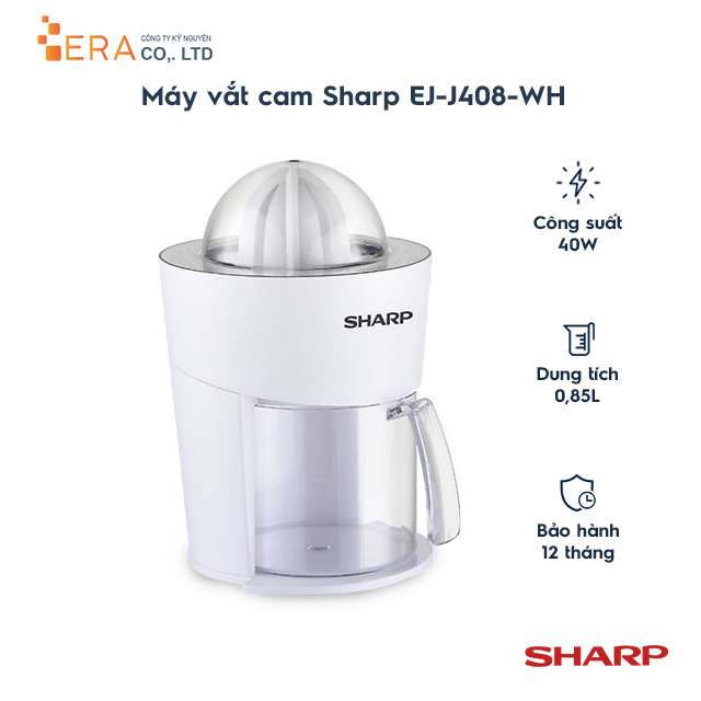 Máy vắt cam Sharp EJ-J408-WH
