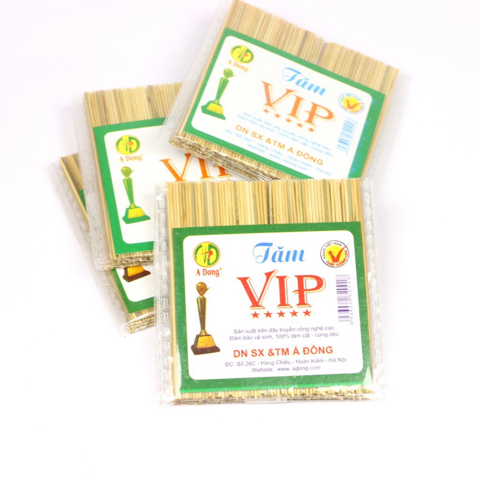 Set 2 gói tăm víp Á Đông bằng tre