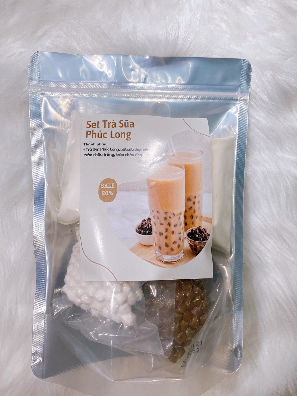 (HOT) TRÀ SỮA TRÂN CHÂU ĐƯỜNG ĐEN, TRÀ SỮA TỰ PHA, PHA ĐƯỢC 20LY