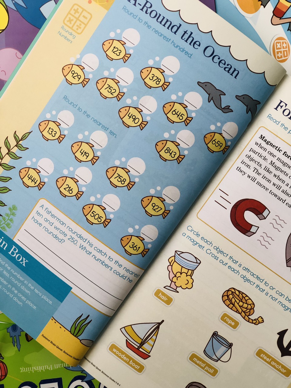 sách Summer Brain Quest 3&4 - Á Châu Books ( 8 - 9 tuổi )