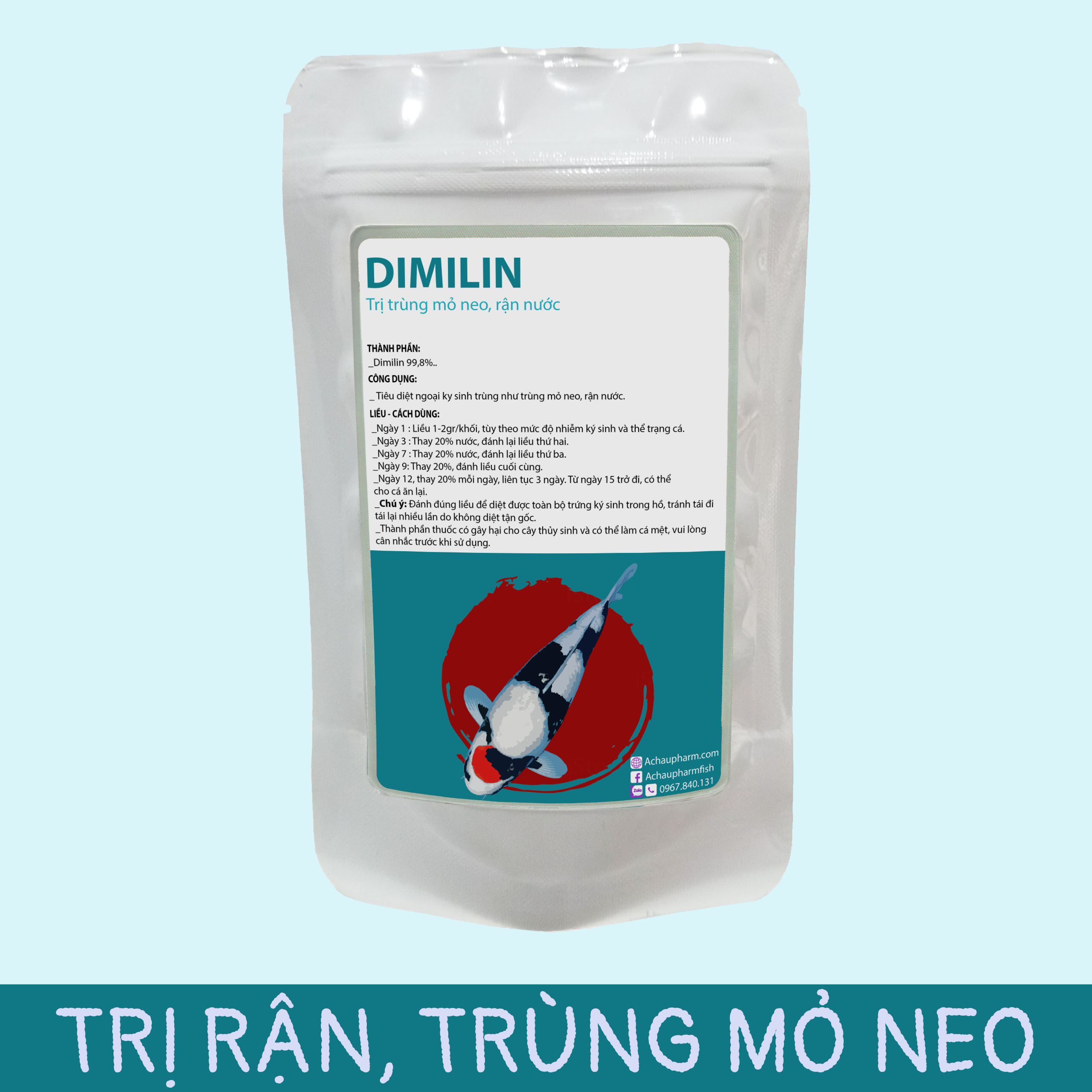 cách trị trùng mỏ neo cho cá vàng