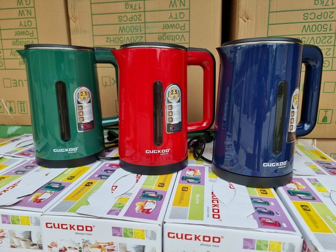 Ấm siêu tốc 2 lớp siêu bền Cuckoo 2.5L giá đẹp
