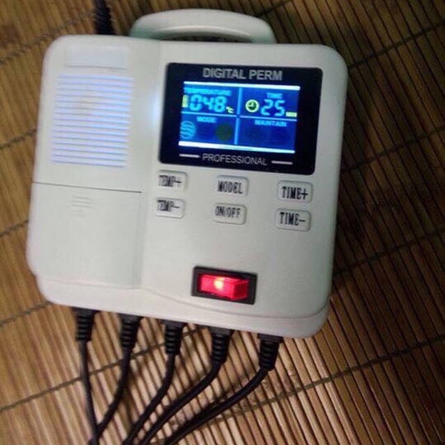 Máy uốn xoăn setting kỹ thuật số mini 25 dây