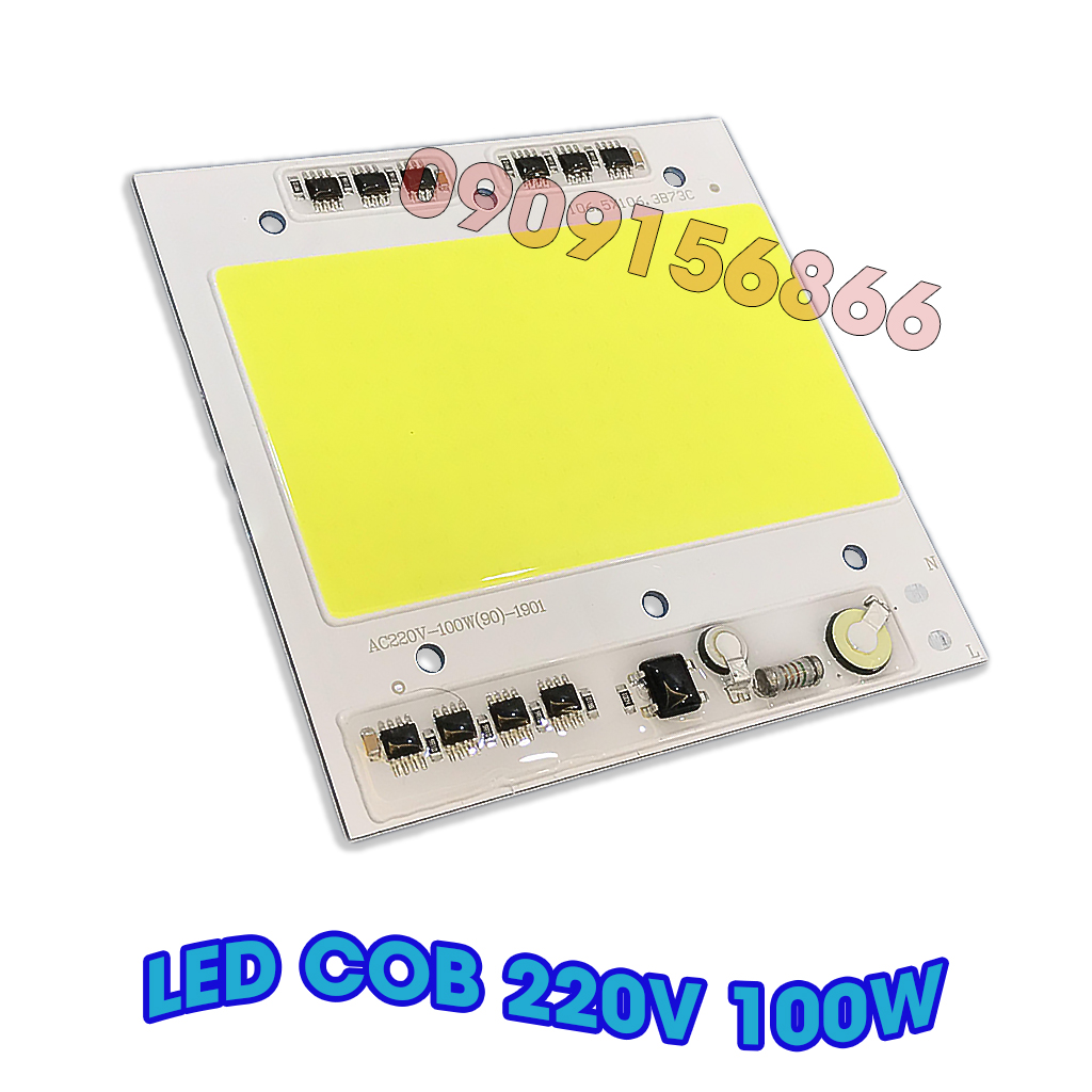 Mắt Led cob 220v 100w