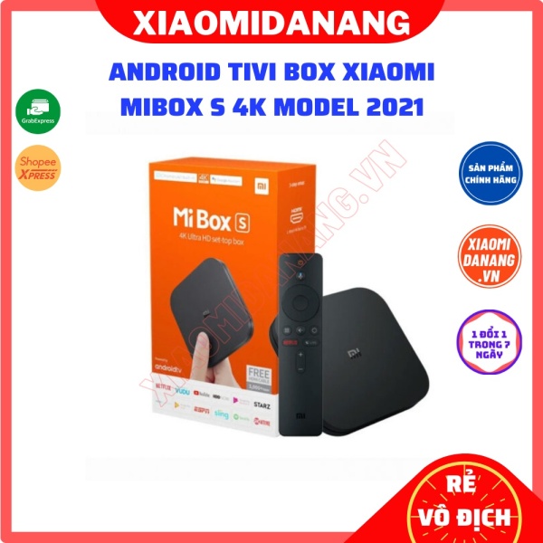 Bảng giá Android Tivi Box Xiaomi MiBox S 4K MDZ-22-AB (PFJ4086EU) MODEL 2021 - Hàng  Digiworld
