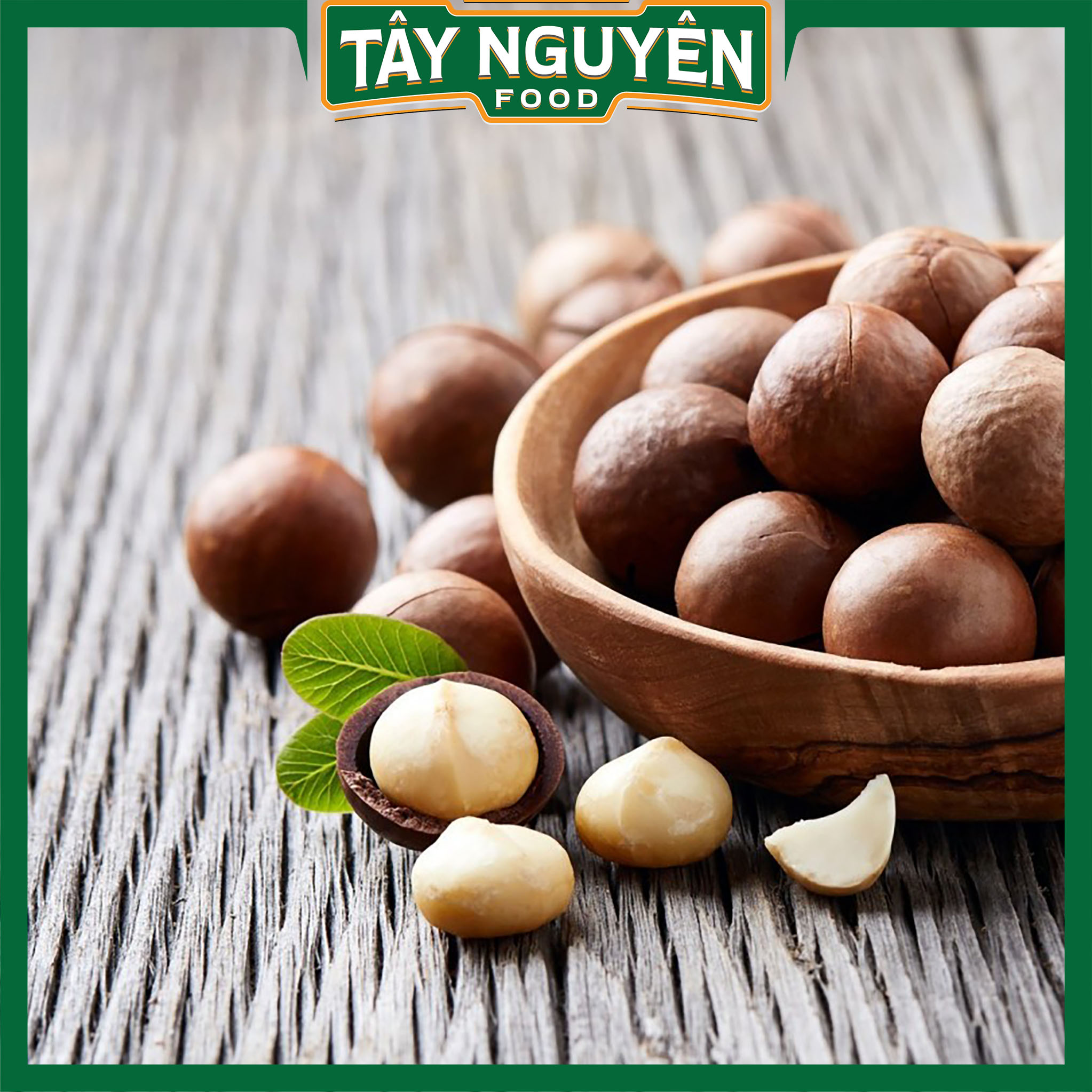 Hạt Macca tự nhiên nguyên vỏ 500Gr