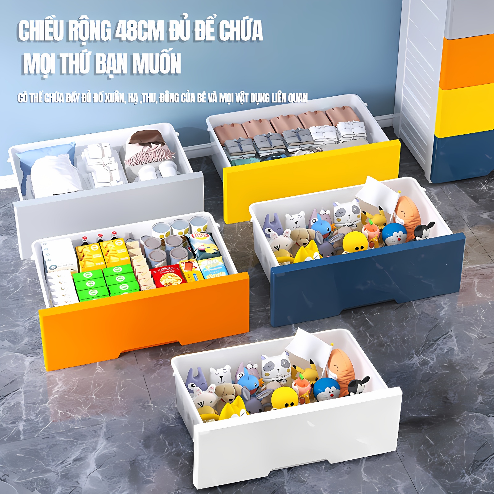 Tủ Nhựa Đựng Quần Áo , Tủ Đựng Đồ