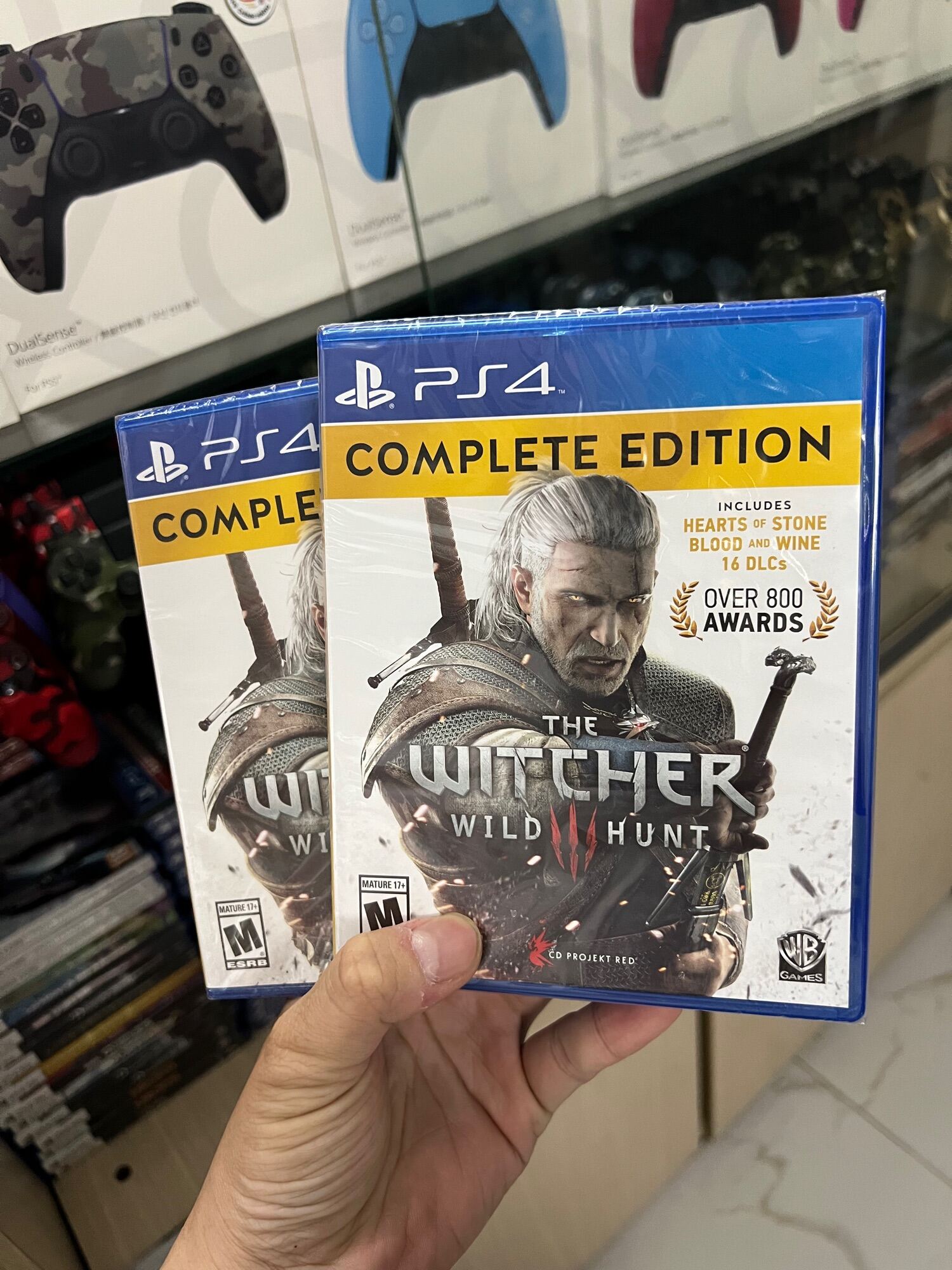 Đĩa chơi game PS4/ PS5 : The Witcher 3 Wild Hunt Complete Edition
