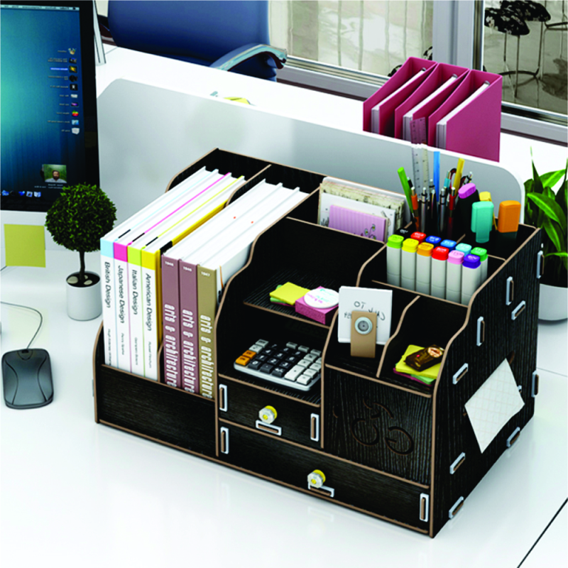 Kệ sách gỗ để bàn VP03